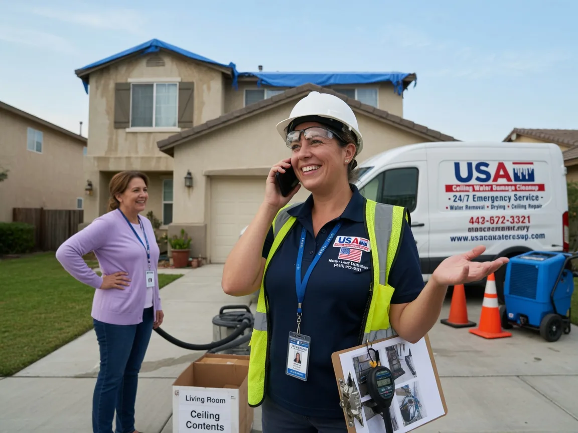 Ceiling Water Damage Restoration Giddings, TX FAQs